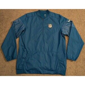 NFL Nike OnField Apparel Pullover League Issued Sideline Employee Jacket Men's L